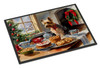 Silky Terrier Christmas Cookies Doormat 24H X 36W product image at NuMercy
