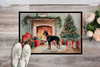 Doberman Pinscher Cozy Christmas Doormat 24H X 36W product image at NuMercy 2