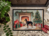 Doberman Pinscher Cozy Christmas Doormat 24H X 36W product image at NuMercy 3