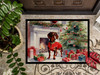 Dachshund Cozy Christmas Doormat 24H X 36W DAC2642 product image at NuMercy 3