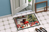 Dachshund Cozy Christmas Doormat 24H X 36W DAC2642 product image at NuMercy 4
