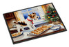 Wire Fox Terrier Christmas Cookies Doormat 24H X 36W product image at NuMercy