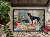 Doberman Pinscher Christmas Cookies Doormat 24H X 36W DAC3779 product image at NuMercy 3