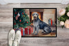 Irish Wolfhound Cozy Christmas Doormat 24H X 36W product image at NuMercy 2