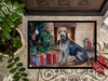 Irish Wolfhound Cozy Christmas Doormat 24H X 36W product image at NuMercy 3