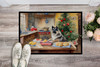 Keeshond Christmas Cookies Doormat 24H X 36W DAC3833 product image at NuMercy 2