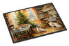 Borzoi Christmas Cookies Doormat 24H X 36W product image at NuMercy