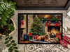 Lakeland Terrier Cozy Christmas Doormat 24H X 36W product image at NuMercy 3