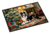 Australian Shepherd Cozy Christmas Doormat 24H X 36W product image at NuMercy