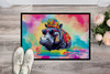 Hippie Animal Hippopotamus Doormat 24H X 36W DAC3993 product image at NuMercy 2