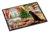 Irish Water Spaniel Christmas Cookies Doormat 24H X 36W product image at NuMercy