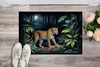 Leopard Nighttime in the Jungle Doormat 24H X 36W product image at NuMercy 2