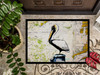 Pelican on Map Doormat 24H X 36W product image at NuMercy 3