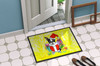 Boston Terrier Stinker That Stole Christmas Doormat 24H X 36W product image at NuMercy 4