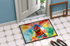 Hippie Animal Red Rooster Doormat 24H X 36W product image at NuMercy 4