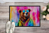 Hippie Animal Grizzly Bear Doormat 24H X 36W DAC3990 product image at NuMercy 2