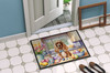 Decorating Easter Cocker Spaniel Doormat 24H X 36W DAC6794 product image at NuMercy 4