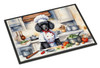 Black Poodle The Chef Doormat 24H X 36W DAC6302 product image at NuMercy