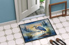 Blue Heron Emerging as the day fades Doormat 24H X 36W DAC7490 product image at NuMercy 4