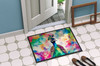 Hippie Animal Peacock Doormat 24H X 36W DAC4021 product image at NuMercy 4