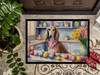 Decorating Easter Saluki Doormat 24H X 36W product image at NuMercy 3
