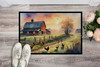 Chicken Farmyard Sunrise Doormat 24H X 36W product image at NuMercy 2