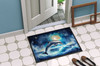 Dolphin in a Starry Sea Doormat 24H X 36W DAC7668 product image at NuMercy 4