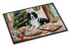 English Springer Spaniel Christmas Cookies Doormat 24H X 36W DAC3789 product image at NuMercy