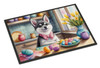 Decorating Easter Alaskan Klee Kai Doormat 24H X 36W product image at NuMercy