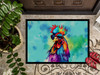 Hippie Animal Rooster Doormat 24H X 36W DAC4040 product image at NuMercy 3