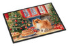 Pomeranian Christmas Cookies Doormat 24H X 36W DAC3866 product image at NuMercy