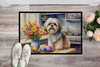 Decorating Easter Lhasa Apso Doormat 24H X 36W product image at NuMercy 2