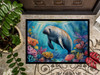 Manatee and Coral Reefs Doormat 24H X 36W DAC7673 product image at NuMercy 3