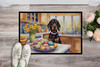 Decorating Easter Black and Tan Coonhound Doormat 24H X 36W product image at NuMercy 2