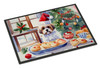 Lhasa Apso Christmas Cookies Doormat 24H X 36W DAC3847 product image at NuMercy