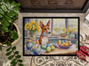 Decorating Easter Basenji Doormat 24H X 36W product image at NuMercy 3