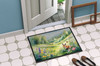 Rabbit Springtime Meadow Doormat 24H X 36W product image at NuMercy 4