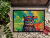 Hippie Animal Owl Doormat 24H X 36W DAC4015 product image at NuMercy 3