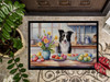 Decorating Easter Border Collie Doormat 24H X 36W product image at NuMercy 3