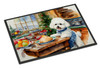 Bichon Frise Christmas Cookies Doormat 24H X 36W DAC3737 product image at NuMercy