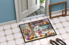 Decorating Easter American Eskimo Doormat 24H X 36W product image at NuMercy 4