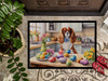 Decorating Easter Cavalier Spaniel Doormat 24H X 36W DAC6785 product image at NuMercy 3