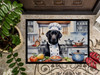 Black Labrador Retriever The Chef Doormat 24H X 36W product image at NuMercy 3