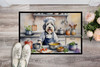 Old English Sheepdog The Chef Doormat 24H X 36W product image at NuMercy 2