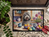 Decorating Easter Bergamasco Sheepdog Doormat 24H X 36W product image at NuMercy 3