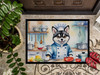 Alaskan Klee Kai The Chef Doormat 24H X 36W product image at NuMercy 3
