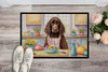 Decorating Easter American Water Spaniel Doormat 24H X 36W product image at NuMercy 2