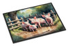 Piglets in the Mud Doormat 24H X 36W product image at NuMercy