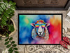 Hippie Animal Sheep Doormat 24H X 36W DAC4043 product image at NuMercy 3