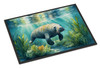 Manatee in a Seagrass Bed Doormat 24H X 36W product image at NuMercy